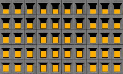 Yellow squares (Inge Schuster) - Muzeo.com