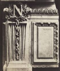 Élément décoratif du nouveau Louvre (Edouard Baldus) - Muzeo.com