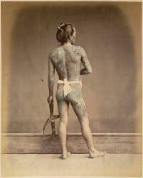 Palefrenier tatoué (Felice Beato) - Muzeo.com