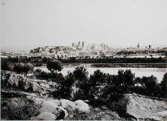 Vue d'Avignon (Edouard Baldus) - Muzeo.com