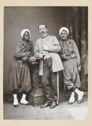 Le capitaine Bourgoing du 3e régiment de tirailleurs algériens, tué le 6 aout 1870 (anonyme) - Muzeo.com