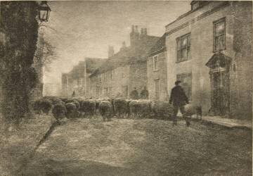 In a village under the South Downs (George Davison) - Muzeo.com