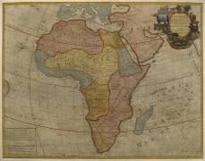 Carte de l'Afrique (Guillaume Delisle) - Muzeo.com