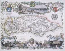 Carte du Sussex (Ecole anglaise) - Muzeo.com