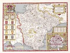 Devonshire (John Speed) - Muzeo.com