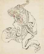 Femme Oni (Hokusai) - Muzeo.com