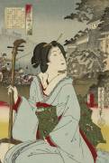 Geisha (Toyohara Kunichika) - Muzeo.com