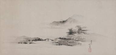 Paysage (Hokusai) - Muzeo.com