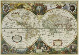 Planisphère (Hendrik Hondius II) - Muzeo.com