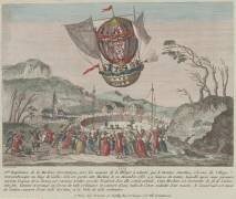 1ère Expérience de la Machine Aérostatique (Bresse C.) - Muzeo.com