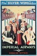 Affiche publicitaire Imperial Airways (Charles C. Dickson) - Muzeo.com