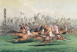 Arrivée à Longchamp (anonyme) - Muzeo.com