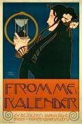Calendrier des femmes (Koloman Moser) - Muzeo.com