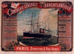 Compagnie Générale Transatlantique lignes postales de l'Atlantique... (anonyme) - Muzeo.com