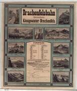 Drachenfelsbahn. Zahnradbahn : Königswinter-Drachenfels (anonyme) - Muzeo.com
