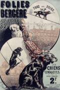 Folies-Bergère : Les chiens gymnastes (Imprimerie Emile Lévy (Paris)) - Muzeo.com