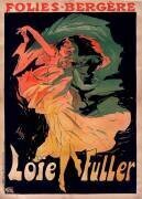 Folies-Bergère : Loïe Fuller (Jules Chéret) - Muzeo.com