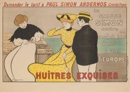 Huîtres exquises (Leonetto Cappiello) - Muzeo.com