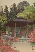 Jardin d'azalées (Hiroshi Yoshida) - Muzeo.com