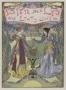 La Fête des Lys aux Etats-Unis (Georges de Feure) - Muzeo.com