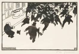 La manifestation (Félix Vallotton) - Muzeo.com