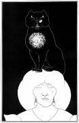 Le chat noir (Aubrey Beardsley) - Muzeo.com