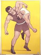 Lutte (anonyme) - Muzeo.com