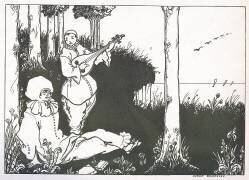 Pierrot (Aubrey Beardsley) - Muzeo.com