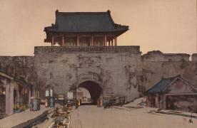 Porte Dainan à Mukden (Hiroshi Yoshida) - Muzeo.com