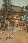 Porte du sanctuaire de Gion (Hiroshi Yoshida) - Muzeo.com