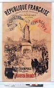 République française. Liberté, Egalité, Fraternité. Fêtes du Centenaire de 1789 : Le Triomphe de la République. Ode triomphale : poème et musique par Augusta Holmès (Georges Clairin) - Muzeo.com