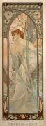Rêverie du Soir (Alfons Mucha) - Muzeo.com