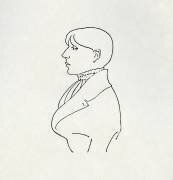 Silhouette de l'artiste (Aubrey Beardsley) - Muzeo.com