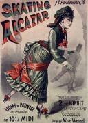 Skating Alcazar, Fg-Poissonnière 10. Leçons de patinage tous les matins... (anonyme) - Muzeo.com