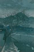 Soirée à Beppu (Hasui Kawase) - Muzeo.com
