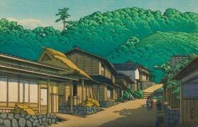 Tokaido, Utsunoya (Hasui Kawase) - Muzeo.com