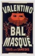 Valentino, Bal masqué (Jules Chéret) - Muzeo.com