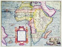Africae tabvla nova (Abraham Ortelius) - Muzeo.com