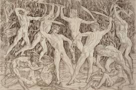 Combat d'hommes nus (Antonio del Pollaiuolo) - Muzeo.com