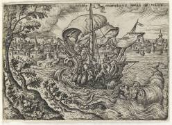 Jonas se jette à la mer (Etienne Delaune) - Muzeo.com