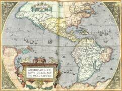 Les Amériques (Abraham Ortelius) - Muzeo.com