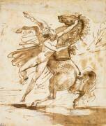 Alexandre domptant Bucéphale (Antoine-Jean Gros) - Muzeo.com