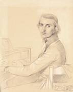 Charles Gounod (Jean-Auguste-Dominique Ingres) - Muzeo.com