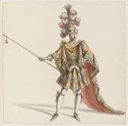 Dessin de costume (Jean Berain Père) - Muzeo.com