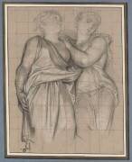 Deux cariatides (Antoine Coypel) - Muzeo.com