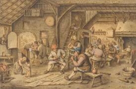 Intérieur d'estaminet (Adrien van Ostade) - Muzeo.com