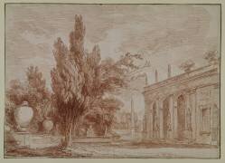 Jardin italien (Hubert Robert) - Muzeo.com