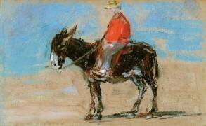 La balade sur la plage (Eugène Boudin) - Muzeo.com