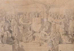 L'Apothéose d'Homère (Jean-Auguste-Dominique Ingres) - Muzeo.com