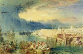 Le chantier naval (Joseph Mallord William Turner) - Muzeo.com